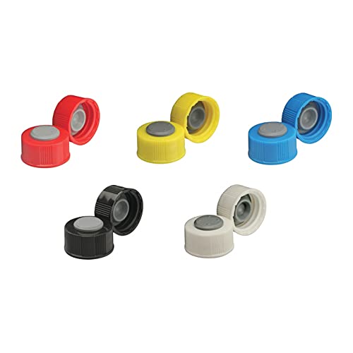 Wheaton 240676-02 White Polypropylene I-Loc Closure for Glass Diagnostic Bottles, 20-400 Size (Case of 100)