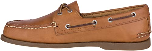 Sperry Men's Authentic Original 2-Eye Boat Shoe, Sahara, 12 XW US
