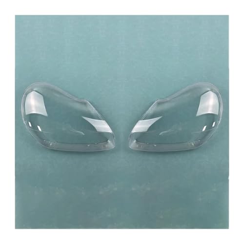 Compatible For Porsche Cayenne 2005 2006 Car Accessories Headlamp Cover Transparent Lampshade Headlight Shell Lens Plexiglass(A Pair)