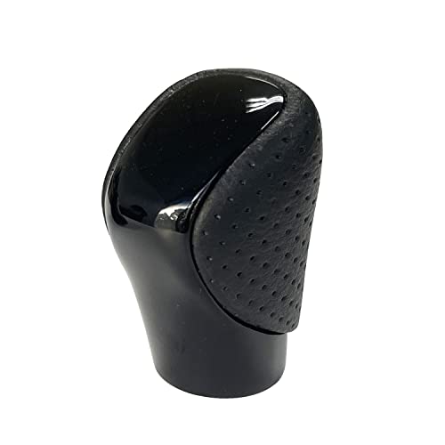 Pursuestar Leather Piano Black Gear Lever Shift Knob Shifter for Lexus ES GS GX is NX RC RX 200t 300 350 3450h 450hL 350L IS250