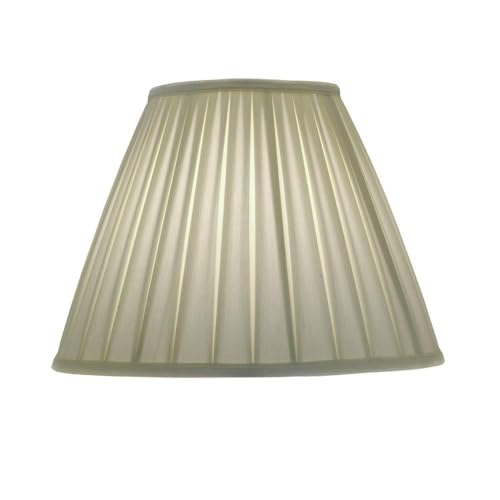 Stiffel ST45 Accessory - 8x17x13 Inch Softback Empire Lamp Shade, Ivory Shadow Box Pleat Finish