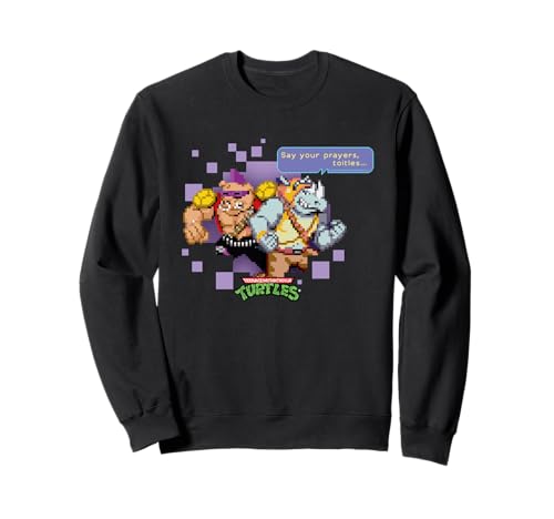 TMNT Retro 16-Bit Video Game Bebop & Rocksteady Sweatshirt