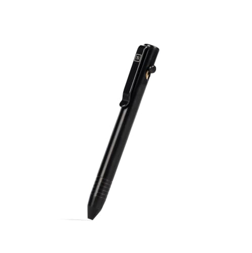 BIG IDEA DESIGN Base Line Bolt Action Pen (Titanium DLC Black)