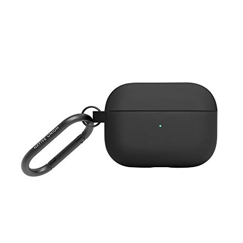Native Union Roam Case for AirPods Pro – Silky & Matte Liquid Silicone Case - Compatible with AirPods Pro, Airpods Pro 2 (Black)