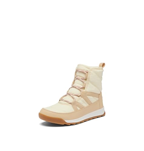SOREL Women's Whitney ll Plus Lace Waterproof Boot - Honey White, Ceramic - 8