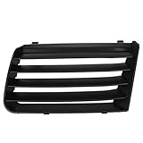 SHHEG [Replacement] Car Front Left Right Upper Bumper Radiator Grille Black Plastic 7M785365301C 7M785365401C Fit for Seat for Alhambra 2001-2010 2009 (Pair Side)