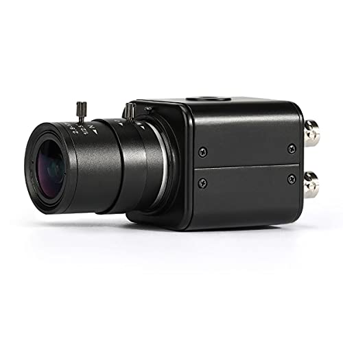 HD SDI Camera, 2MP 1080P Digital CCTV Security Camera, 1/2.8 High Sensitivity Sensor CMOS with 2.8-12mm Manual Varifocal HD 3MP Lens，DC12V 1A Power Adapter Free by Click Below Extra Saving