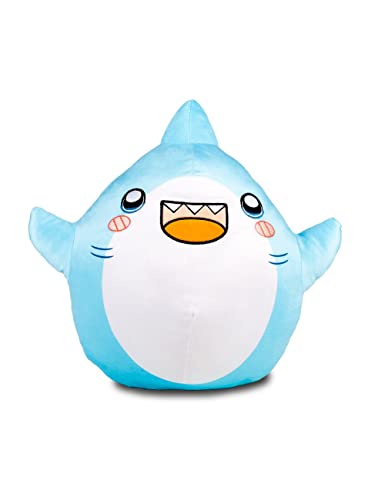 LankyBox Official Merch - Thicc Shark Plush Toy 12" Large Plushies for Kids - Stuffed Thicc Shark Lanky Box Plushy - Official Store