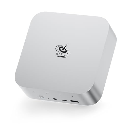 Beelink SER9 Pro AI Mini PC, AMD Ryzen AI 9 HX 370(80TOPS,12C/24T,5.1GHz), 64G LPDDR5X 8000MHz 2TB PCIe4.0 x4 SSD, AI PC AMD Radeon 890M NPU 50 AI Tops, Built-in MIC/Speakers/USB4/WiFi6/BT5.2/2.5G