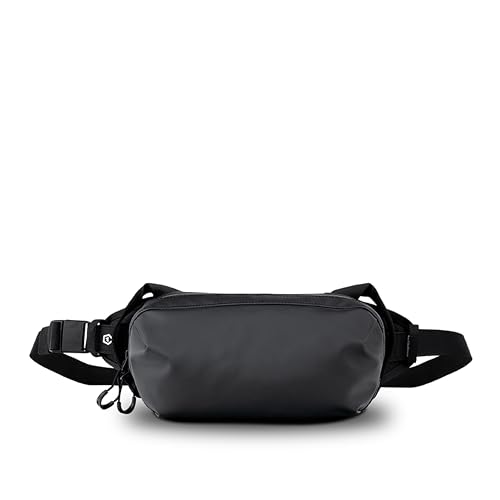 WANDRD All-New D1 Fanny Pack - Crossbody Carry Bag for Hiking, Traveling, Festivals, Sports, and More - Weather-Resistant for Phones, Wallets, Keys, and Camera (Black)