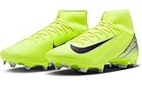 Nike Mercurial Superfly 10 Academy MG High-Top Soccer Cleats (FQ1456-700, Volt/Black) Size 8.5