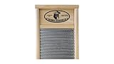 Official Columbus Washboard Co. Stainless Steel Washboard (Pail Size 8½" x 18")