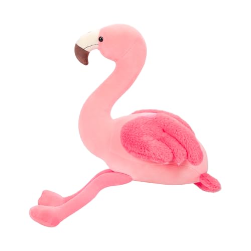 Alayger Cute Stuffed Flamingo Plush Toy, 35.4" Super Soft Pink Flamingo Plushies Animal for Girls