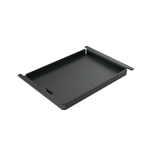 Ninja FlexFlame Upgrades Premium Half Griddle, Professional-Grade Carbon Steel Griddle Plate with Grease Drain, Rust-Resistant, Combo Cook, Even Heat, Compatible FlexFlame, XSKHLFGRIDLE