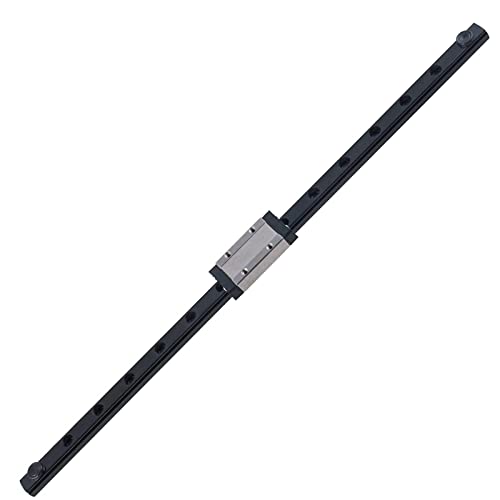 BEVDICNC MGN12H Black Linear Guide Rail 450mm with MGN12H Bearing Steel Black Carriage Block,for Ender 3, Corexy, Tronxy 3D Printers Upgrades and CNC Machine