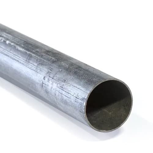 Pipe Post 10' Color-Galvanized, Diameter-2 3/8", Gauge-16 Gauge, Material-Steel, Type-Sign Post, Wall Thickness-.065", Accessories,