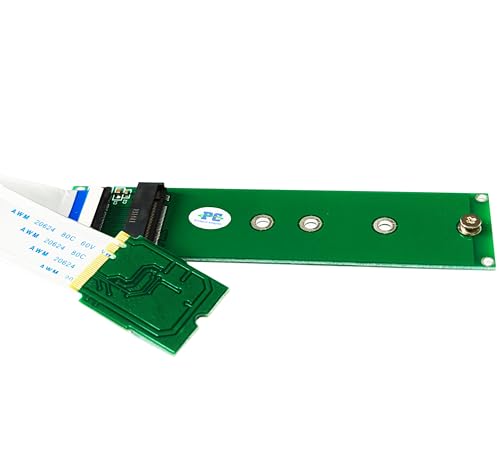 Sintech M.2 (NGFF) NVME SSD to M2 A/E Key Port with 20cm Cable (Only Provide PCIe 1X Lane)