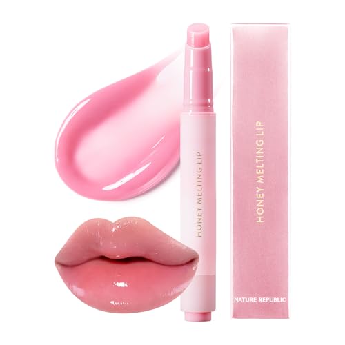 Nature Republic HONEY MELTING LIP PLUMPING (11 PINK) SOFT LIP STICK, Tint & Plump,Lip Gloss,glossy, lip balm, lip crayon, lip volumizer, lip plumper, korean make up