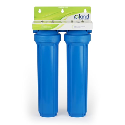 Kind Water Systems - Whole House Salt Free Water Softener Alternative - Filters Dirt, Sand, and Debris - Protects Plumbing and Appliances from Hard Water Scale - Easy Installation - Zero Water Waste