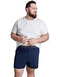 Fruit of the Loom Men's Tag-Free Boxer Shorts (Knit & Woven), Big Man - 6 Pack - Assorted Colors, 3X-Large, Big Man Boxer Shorts