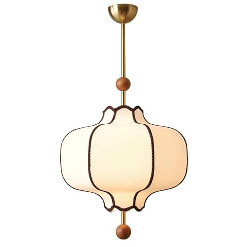 XMFMING Bedroom Chandelier, Home Metal Ceiling Hanging Light, Nordic Living Room Pendent Lamp, Japanese Indoor Cloakroom Dining Room Decoration Suspended Lighting Fixture