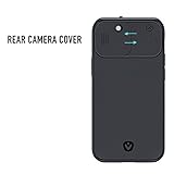 Spy-Fy iPhone 12 Pro Max Case with Sliding Camera Cover Front and Rear | Protect Your Privacy | 2 Meter Drop Protection | Matt Black