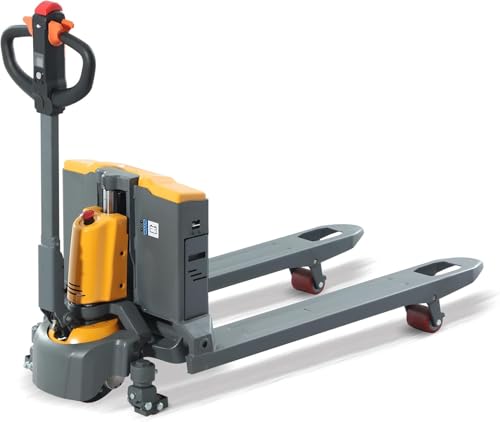 APOLLOLIFT Full Electric Pallet Jack Truck, 4400lb Capacity, Lithium Battery Powered Pallet Truck 48 x 27 Forks, Lift Jacks for Narrow Spaces