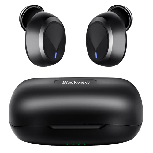Blackview Wireless Earbuds, Bluetooth Headphones 5.3 with HiFi Stereo Deep Bass, 4 ENC Noise Cancelling Earbuds with LED Display, 56H Playtime, IPX7 Waterproof, for Android iOS Laptop