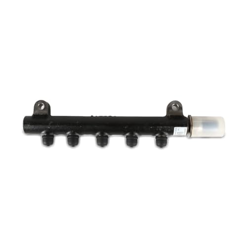 FIWARY Fuel Common Rail fits for Skid steers, Compact Track Loaders, Mini Excavators, Delphi Doosan Bobcat D24 Diesel Engines Replace OE 28240435 7030409 150120-00062A