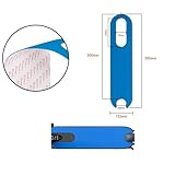 UFDIPLMY Scooter Foot Pad Handlebar Grip Set Compatible with Xiaomi M365 Electric Kickscooter Anti-Slip Blue Charging Port Dust Plug Case Accessories (Color : 1)