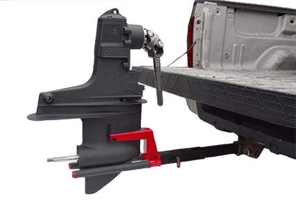Hitch Mounted Outdrive Service Stand Plus Hitch Extension for Mobile Marine Repairs