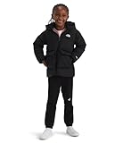 THE NORTH FACE Kids' North Down Fleece-Lined Parka, TNF Black, 4