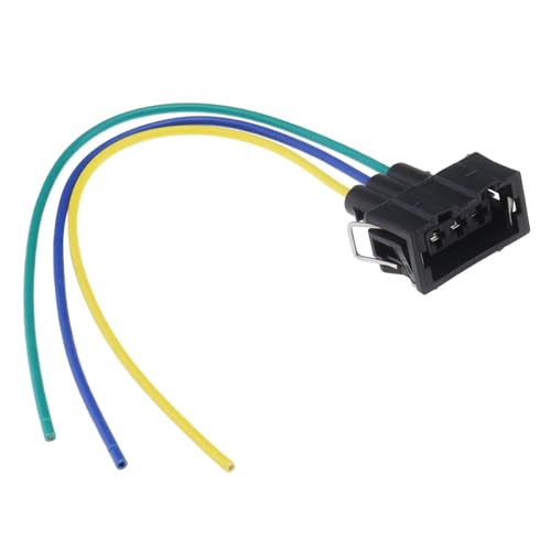 SING F LTD 2pcs 3 Pin Car Repair Wire Harness 357972753 Waterproof Electrical Connector Plug Compatible with VW Compatible with Seat Compatible with Skoda