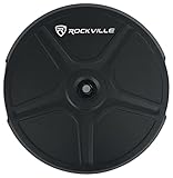 Rockville RockGhost V2, 11" 800W Powered Car Subwoofer, Fits Inside Spare Tire, Anti-Theft Design, Includes Remote & Wiring Kit, Perfect for Hidden Deep Bass