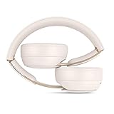 Beats Solo Pro Wireless Noise Cancelling On-Ear Headphones - Apple H1 Headphone Chip, Class 1 Bluetooth, 22 Hours of Listening Time, Built-in Microphone - Ivory