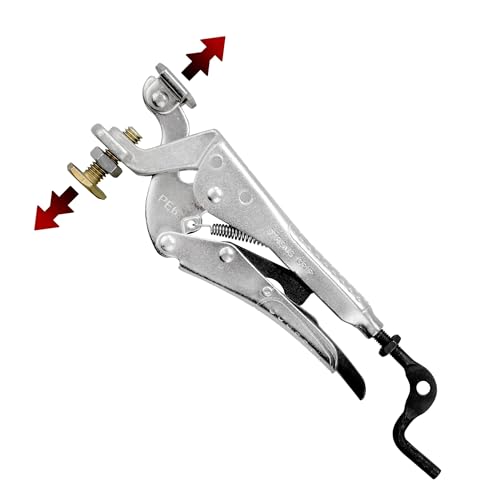 Strong Hand Tools PE6 Expand-O Reverse-Action Clamping Plier, 500 LBS Clamping Pressure, 1" to 1-3/4" Range, 6.5" Size