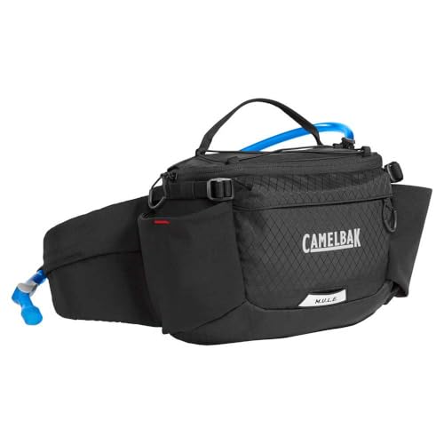 CamelBak M.U.L.E. 5 Mountain Bike Gravel Waist Belt Hydration Pack Black, 50oz