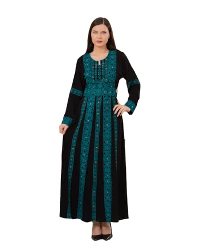 ARAB ATEEK Abaya Dress For Women Thobe For Women For All Occasions Holidays & Celebrations Embroidered Detail Long Sleeve