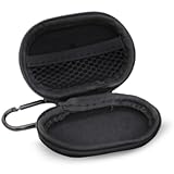 Decibullz - Zipper Headphones Carrying Case, Perfect for Earphones and Earplugs (Black)