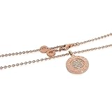 BVLGARI, Pre-Loved,BVLGARI, Pre-Loved, Diamond Necklace in 18k Rose Gold 0.34 CTW, 19 in