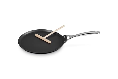 Le Creuset Toughened Nonstick PRO Crepe Pan with Rateau, 11"