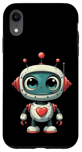 iPhone XR Cute Robot Case