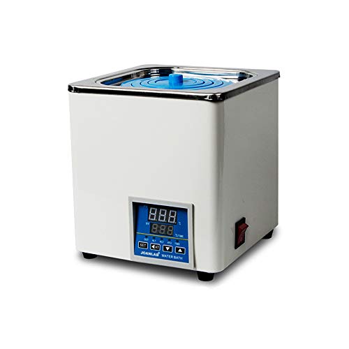 JOANLAB Digital Thermostatic Water Bath 1 Chamber 3L Water Bath with with Selectable Openings for Lab 110V/60 Hz