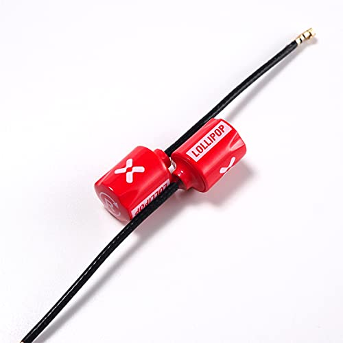 FOXEER Lollipop FPV U.FL Antenna 5.8G 2.3dBi Super Mini RHCP Antenna UFL for RC Drone FPV Quadcopeter Multicopter TX/RX (65mm) …