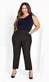 Avenue Women's Plus Size Cool Hand Trouser Black