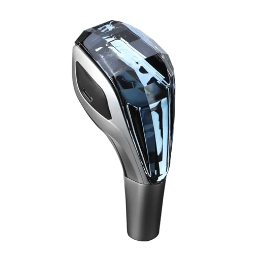 KONGDSDM Shift Knob Fit for Toyota Camry Corolla Crown Harrier Rav4 Verso Auris Hilux Yaris Priu Crystal Handles Gear Shift Knob Lever Stick Head LED Light(for Camry)
