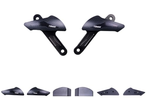 T-Rex Racing No Cut Frame Sliders Compatible with Yamaha 2004-2010 FZ6 Fazer - Black