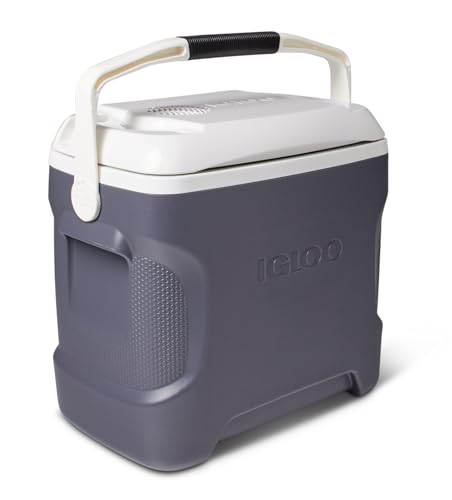 Igloo Portable Electric Coolers, 12v Cooler, Iceless Plug in Cooler, Electrice Ice Chest, Powered Cooler Hot/Cold