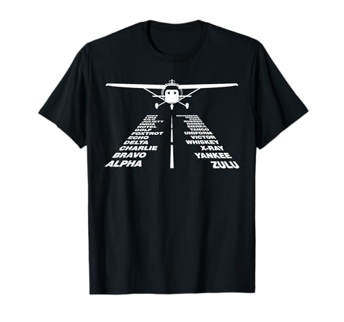 Alfabeto fonético CESNA 172 Aviación de aeronaves T-Shirt