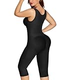 M MYODRESS Fajas Moldeadoras de Cintura y Abdomen High Compression Faja Full Body Shaper with Butt Lift Girdle Extra Firm Shapewear Tummy Control Post Surgery Supplies Bodysuit Black